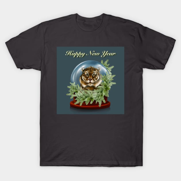 tiger 3 T-Shirt by EEVLADA